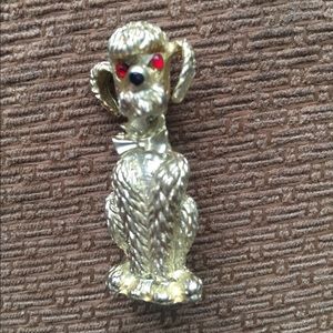 Poodle Dog Brooch